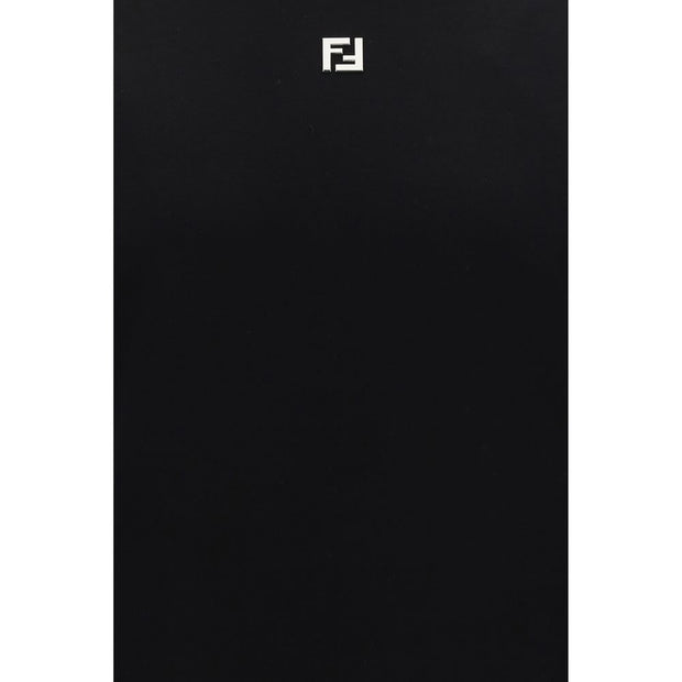 Fendi Black Cotton T-Shirt