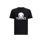 Versace Black Cotton T-Shirt