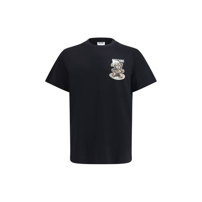 Moschino Black Cotton T-Shirt
