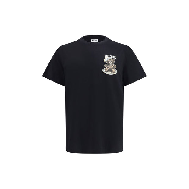 Moschino Black Cotton T-Shirt