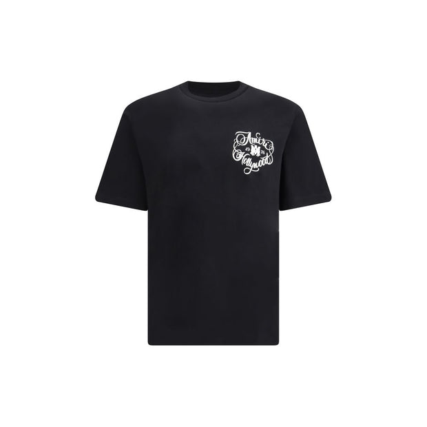 Amiri Black Cotton T-Shirt