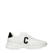 Celine White Leather Athletic Sneakers