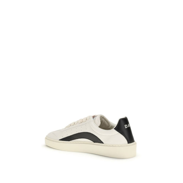 Dsquared² Multicolor Calf Leather Bos Taurus Low Top Sneakers