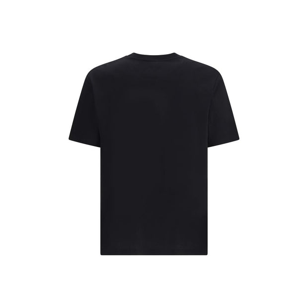 Balmain Black Cotton T-Shirt