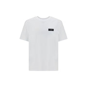 Balmain White Cotton T-Shirt