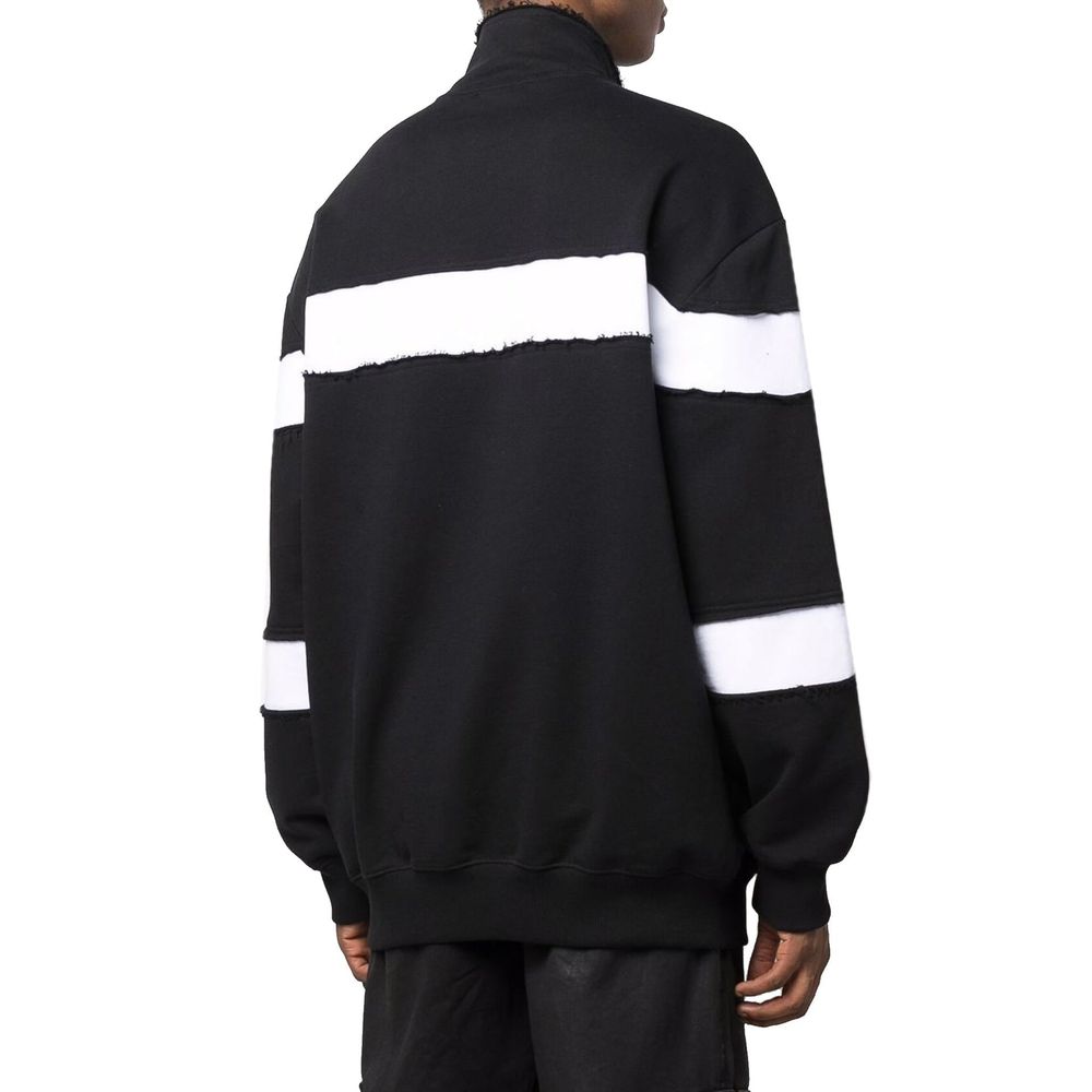 Balmain Circle Logo Cotton Sweatshirt - Le schmidt
