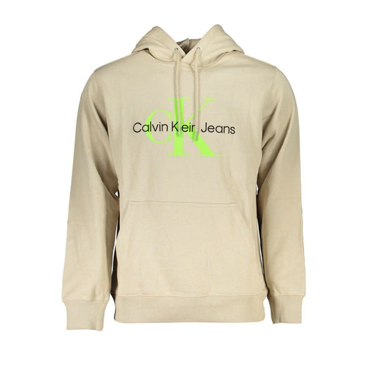 Calvin Klein Beige Cotton Men Sweater - Le schmidt