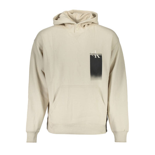 Calvin Klein Beige Cotton Men Sweater - Le schmidt