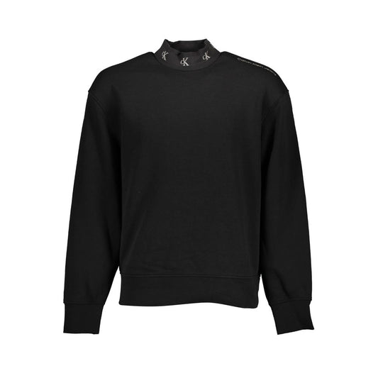 Calvin Klein Black Cotton Men Sweater - Le schmidt