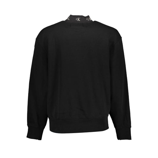 Calvin Klein Black Cotton Men Sweater - Le schmidt