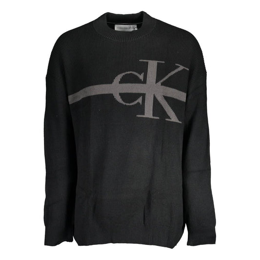 Calvin Klein Black Cotton Sweater - Le schmidt