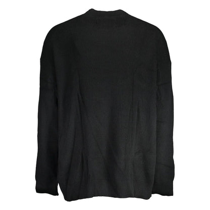 Calvin Klein Black Cotton Sweater - Le schmidt