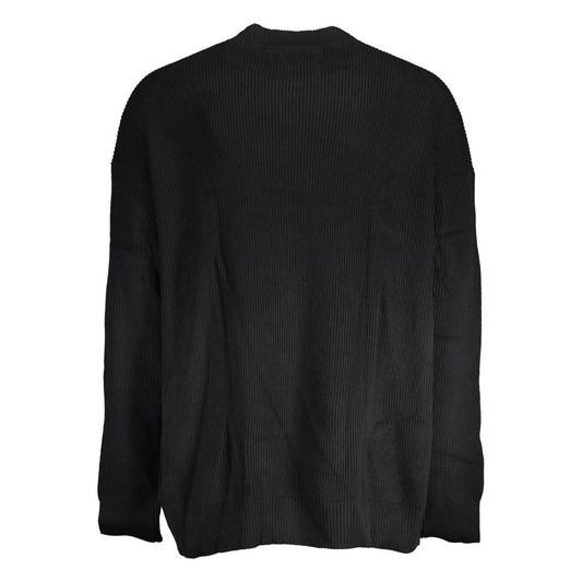 Calvin Klein Black Cotton Sweater - Le schmidt