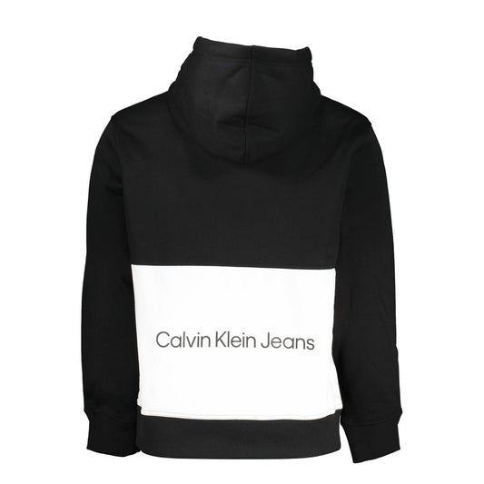 Calvin Klein Black Polyester Men Sweater with Hood - Le schmidt