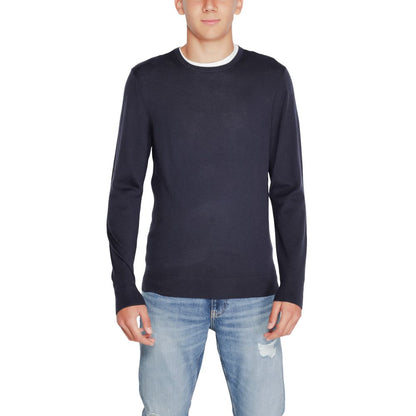 Calvin Klein Blue Recycled Wool Sportswear - Le schmidt