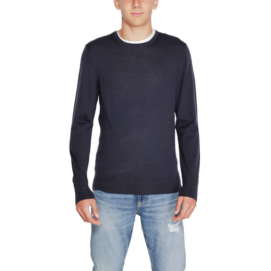 Calvin Klein Blue Recycled Wool Sportswear - Le schmidt