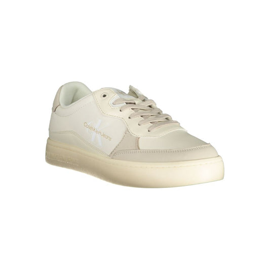 Calvin Klein Elegant White Sneakers with Contrast Accents - Le schmidt