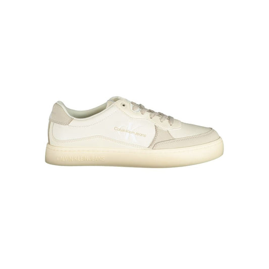 Calvin Klein Elegant White Sneakers with Contrast Accents - Le schmidt