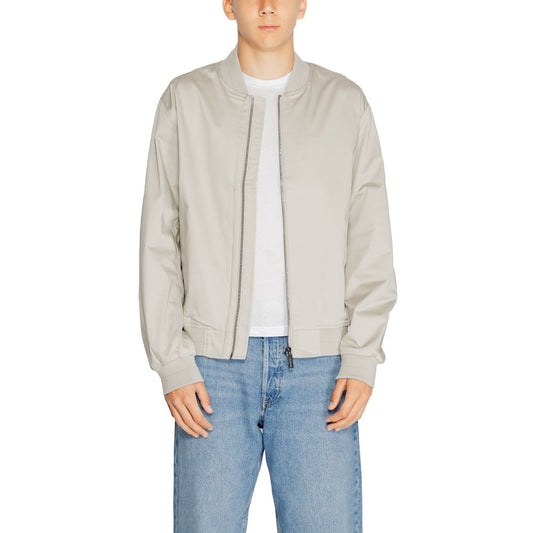 Calvin Klein Gray Organic Cotton Jackets & Coat - Le schmidt