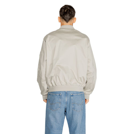 Calvin Klein Gray Organic Cotton Jackets & Coat - Le schmidt