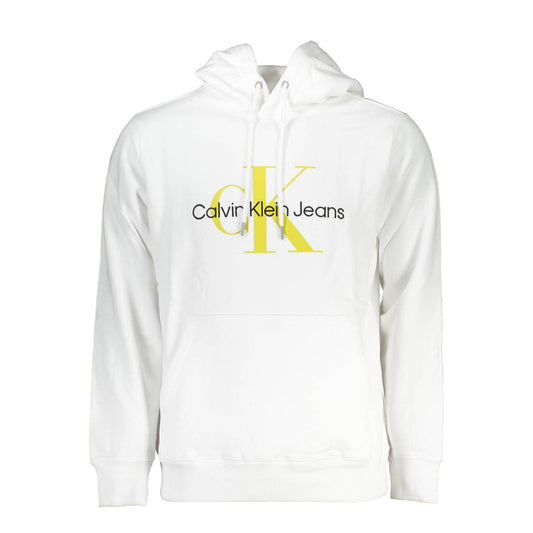 Calvin Klein White Cotton Men Sweater - Le schmidt