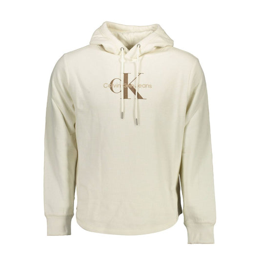 Calvin Klein White Cotton Men Sweater - Le schmidt