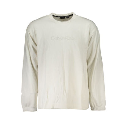 Calvin Klein White Cotton Men Sweater - Le schmidt