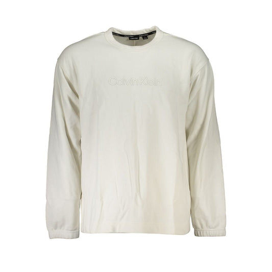 Calvin Klein White Cotton Men Sweater - Le schmidt