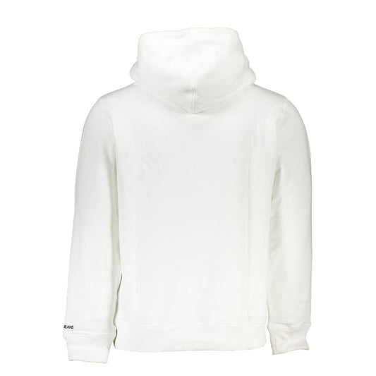 Calvin Klein White Cotton Men's Hooded Sweater - Le schmidt