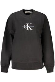 CALVIN KLEIN SWEATSHIRT WITHOUT ZIP WOMEN BLACK - Le schmidt