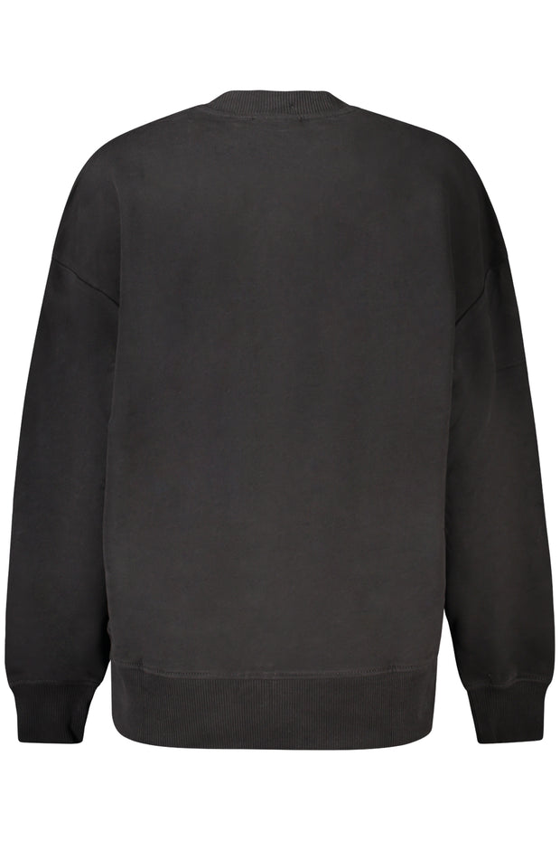 CALVIN KLEIN SWEATSHIRT WITHOUT ZIP WOMEN BLACK - Le schmidt