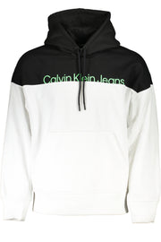 CALVIN KLEIN MEN'S WHITE ZIPLESS SWEATSHIRT - Le schmidt