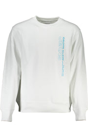 CALVIN KLEIN MEN'S WHITE ZIPLESS SWEATSHIRT - Le schmidt