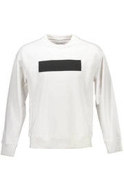 CALVIN KLEIN SWEATSHIRT WITHOUT ZIP MAN WHITE - Le schmidt