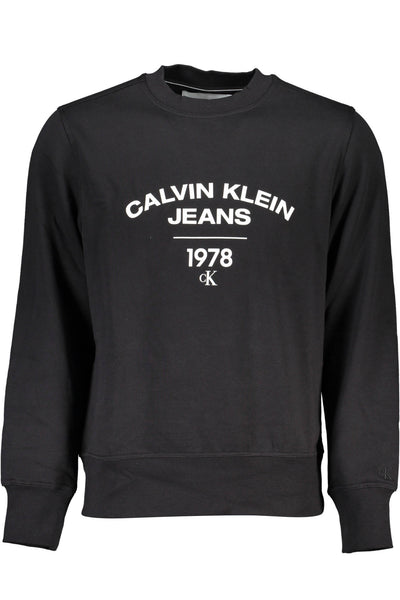CALVIN KLEIN MEN'S BLACK ZIPLESS SWEATSHIRT - Le schmidt