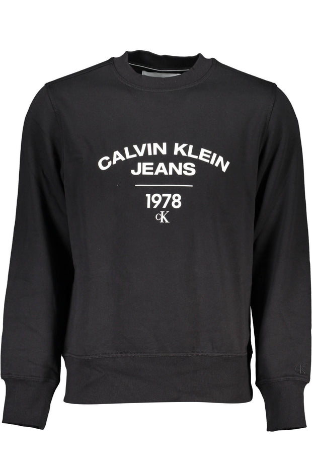 CALVIN KLEIN MEN'S BLACK ZIPLESS SWEATSHIRT - Le schmidt