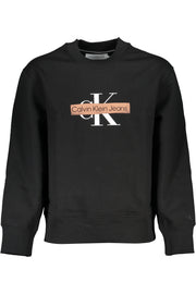 CALVIN KLEIN MEN'S BLACK ZIPLESS SWEATSHIRT - Le schmidt