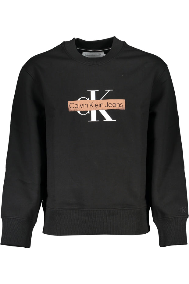 CALVIN KLEIN MEN'S BLACK ZIPLESS SWEATSHIRT - Le schmidt