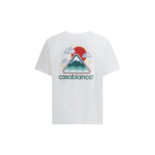 Casablanca Montagne OndulÉe Screen printed Tshirt - Le schmidt