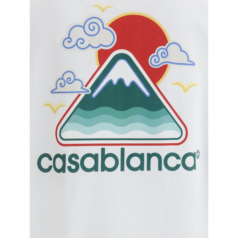 Casablanca Montagne OndulÉe Screen printed Tshirt - Le schmidt