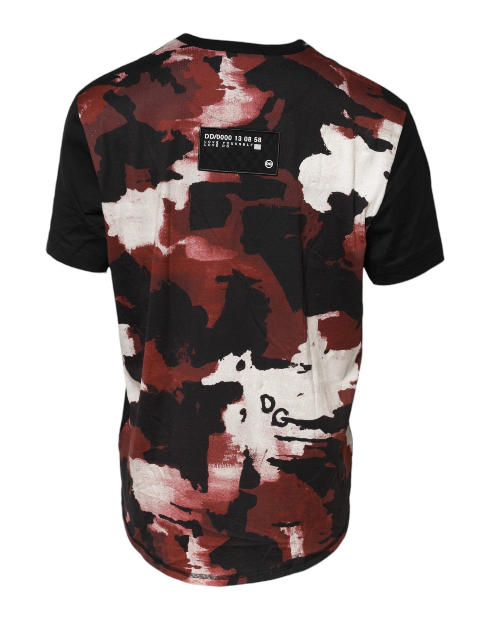 Dolce & Gabbana Multicolor Camouflage Crew Neck T-shirt - Le schmidt