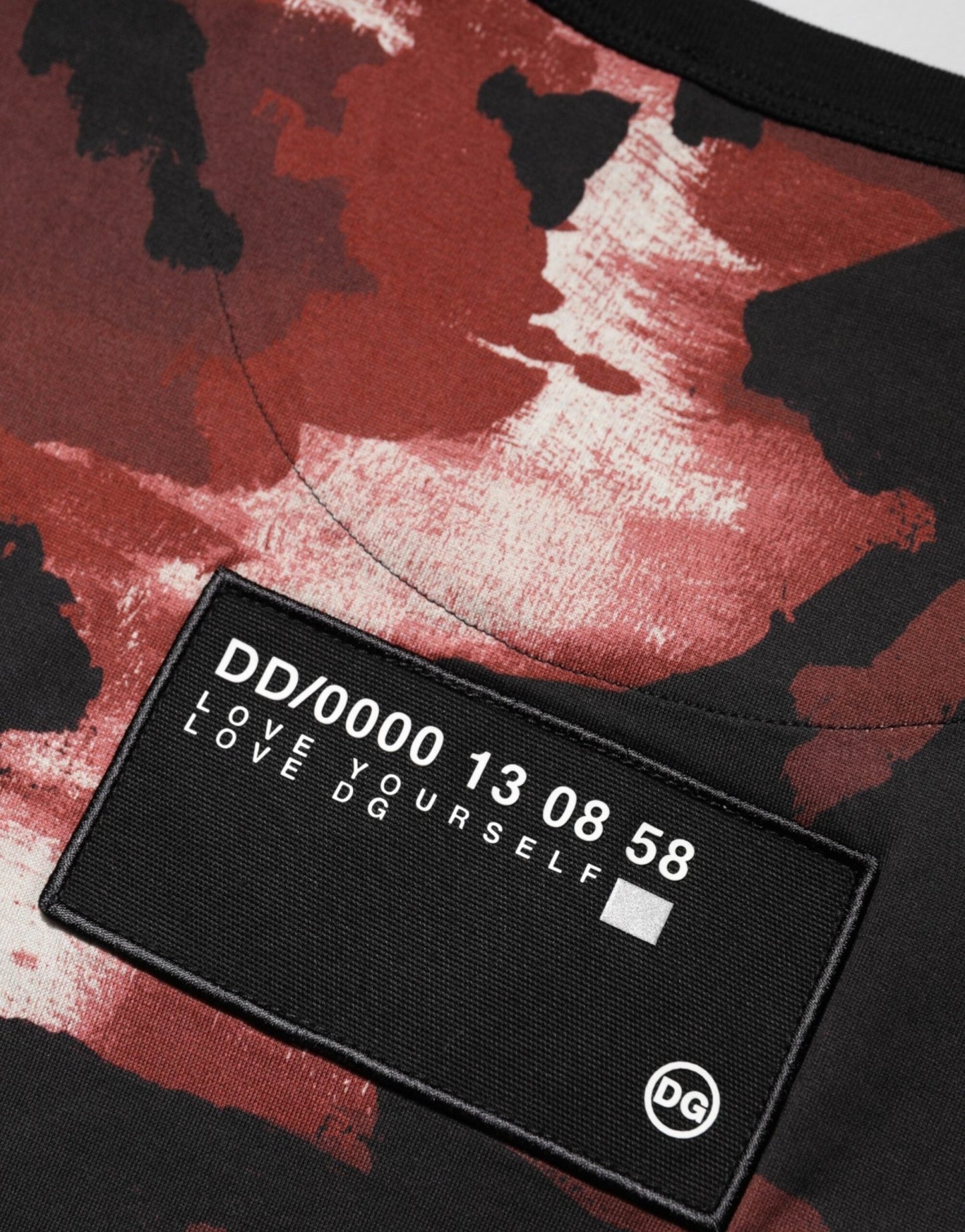 Dolce & Gabbana Multicolor Camouflage Crew Neck T-shirt - Le schmidt