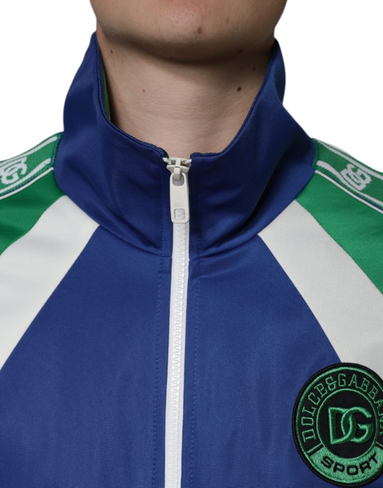 Dolce & Gabbana Multicolor Polyester Full Zip Bomber Jacket - Le schmidt