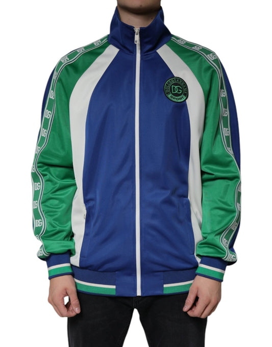 Dolce & Gabbana Multicolor Polyester Full Zip Bomber Jacket - Le schmidt