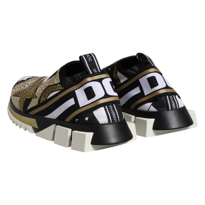 Dolce & Gabbana Multicolor Sorrento Low Top Sneakers Shoes - Le schmidt