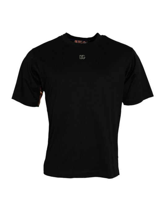 Dolce & Gabbana Multicolor Tiger Print Cotton Short Sleeves T-shirt - Le schmidt
