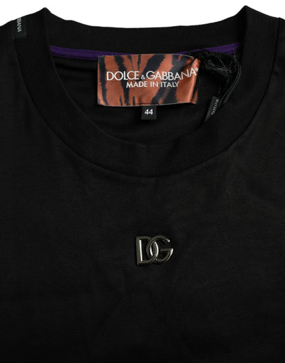 Dolce & Gabbana Multicolor Tiger Print Cotton Short Sleeves T-shirt - Le schmidt
