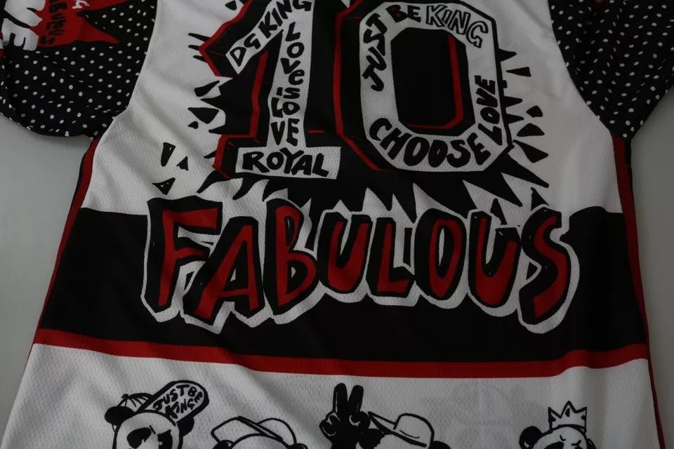 Dolce & Gabbana White King Panda Polyester T-shirt Top - Le schmidt