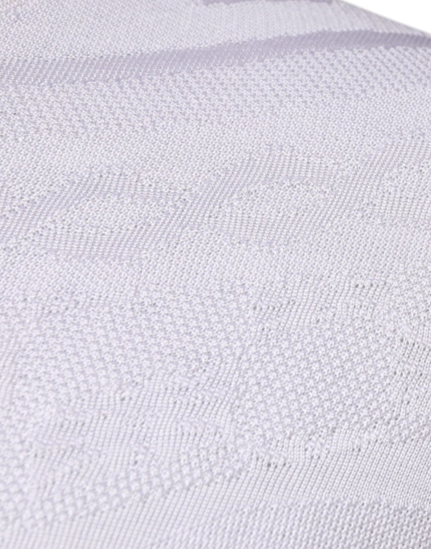 Dolce & Gabbana White Silk Crew Neck Men Pullover Sweater - Le schmidt