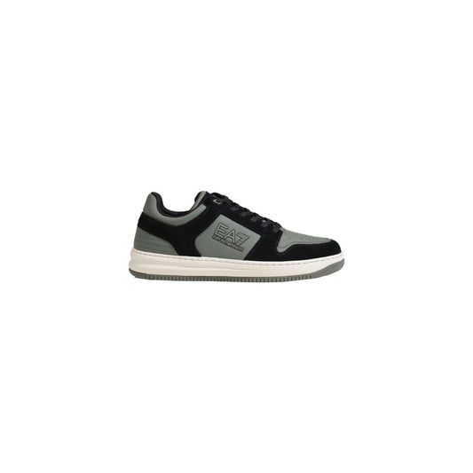EA7 Emporio Armani Green Polyester Sneaker - Le schmidt